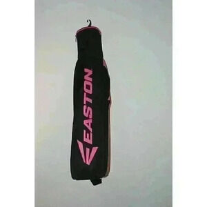 Easton Baseball Bat Carrying Bag, Black and Pink Girls Bag, Baseball Equipment